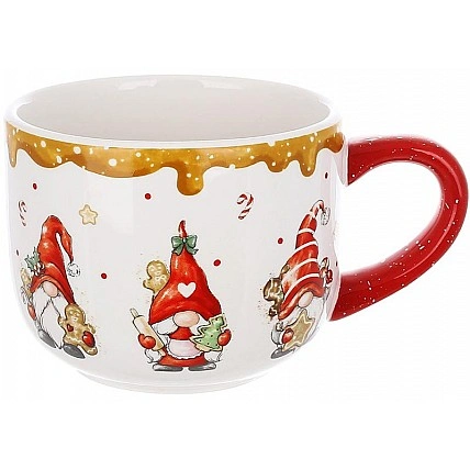 Кружка керамическая "Гномы с Пряниками" 550мл BD-DM772-X