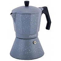 Кофеварка гейзерная Kamille Andel Grey 600мл на 12 чашек KM-2519GR