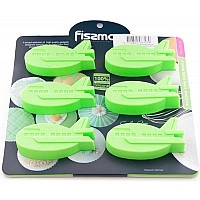 Fissman Green Airplane Silicone Baking Mold 22x20cm, 6 Cells