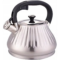 Чайник Kamille Whistling Kettle Marshmallow 3л из нержавеющей стали со свистком KM-0859