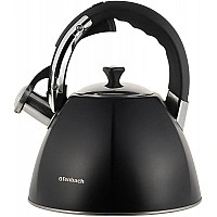 Чайник Ofenbach Augsburg Black 3.2л со свистком, нержавеющая сталь, черный NB-100308