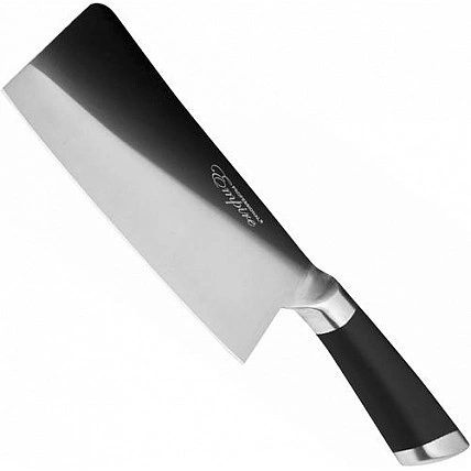 Топор кухонный разделочный Empire 32см, с прорезиненной ручкой EM-3054