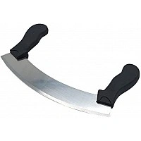 Нож для измельчения "Меццалуна" 25см с двумя ручками EM-4529
