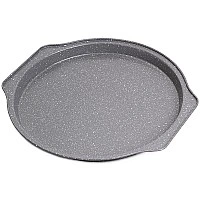 Форма-противень для выпечки пиццы Kamille Bakery Marble 35х33.5х2.5см KM-6015M