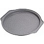 Форма-противень для выпечки пиццы Kamille Bakery Marble 35х33.5х2.5см KM-6015M