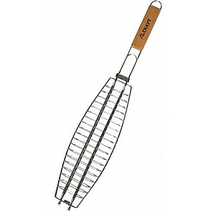 Решітка-гриль для риби Kamille "Скаут" 36х12х2см KM-0708