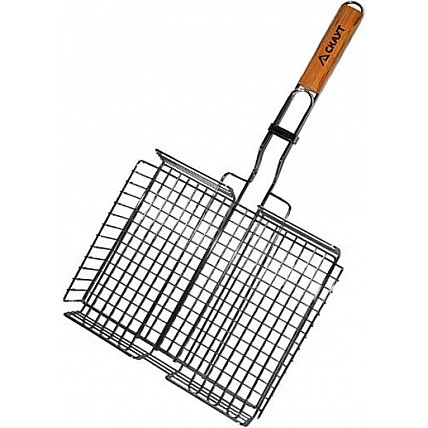 Решітка для барбекю Kamille "Скаут" глибока 31х25х5.5см KM-0704