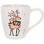 Ceramic mug "Deer in Love" 450ml, white BD-834-411