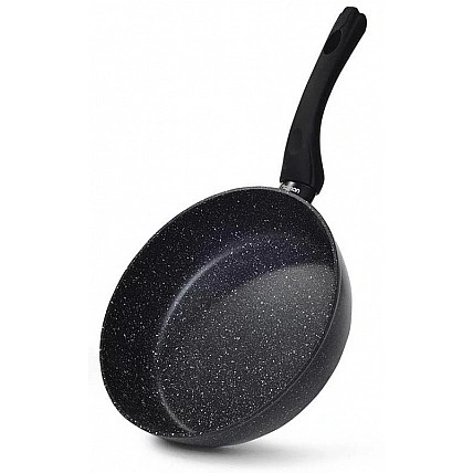 Fissman Fiore Ø26см Антипригарна глибока сковорода чорний FN-14297