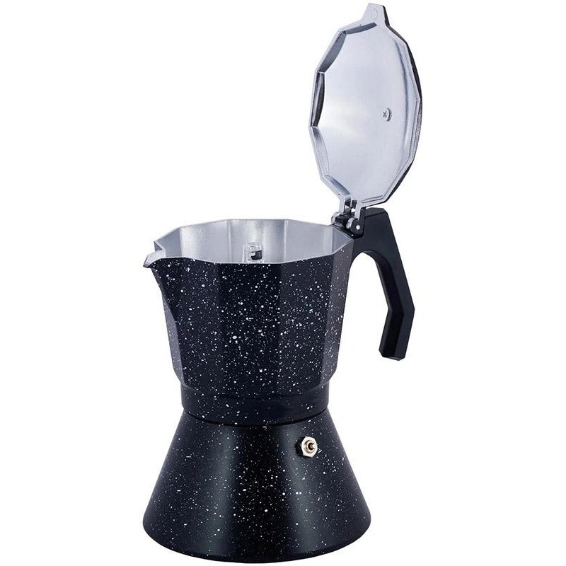 Кавоварка Geyser Ofenbach Black Marble 450 мл на 9 чашок NB-101106