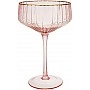 Glasses "Gatsby" 6 glasses 350ml for champagne and cocktails, pink BD-992-459