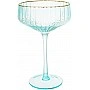 Glasses "Gatsby" 6 glasses 350ml for champagne and cocktails, blue BD-992-470