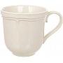 Set of 6 Porcelain Mugs "Provence Beige" 350ml, Tea Cups BD-159-009