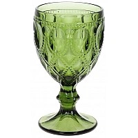 Set of 5 wine glasses Siena Toscana 300ml, olive glass BD-581-075-5