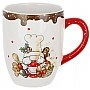 Ceramic mug "Gnome Chef with Gingerbread" 400ml BD-DM773-X