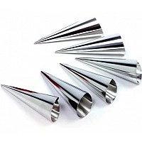 Set of 6 Empire molds for cone tubes Ø35x110mm (6 tubes) EM-8130