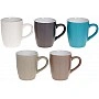 Set of 5 ceramic mugs "Madrid" 360ml, pastel BD-344-184A