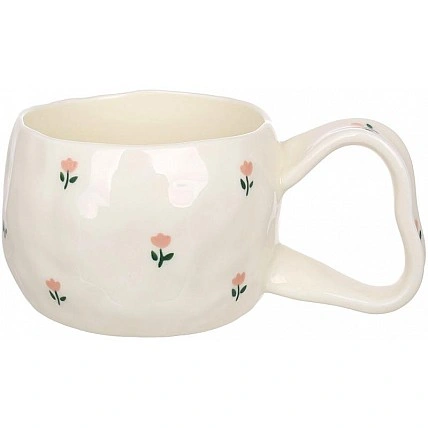 Ceramic mug "Sakura Garden" Flower Bloom 370ml BD-992-829