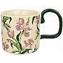 Ceramic mug "Iris Bloom" 350ml with floral pattern BD-992-843