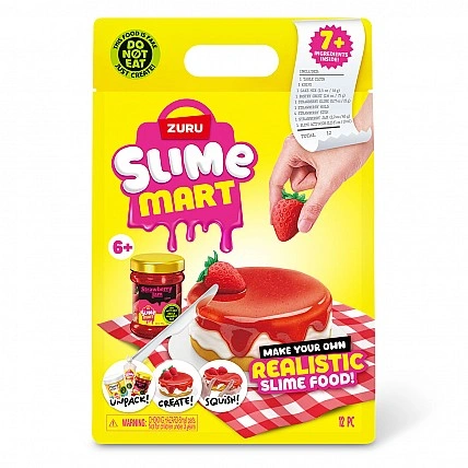 Ігровий набір зі слаймами Slime Mart серії Shopping Bag – Клубничний чізкейк