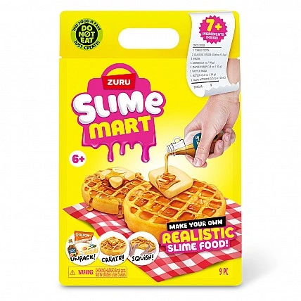 Ігровий набір зі слаймами Slime Mart серії Shopping Bag – Бельгійські вафлі