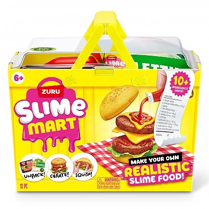 Ігровий набір зі слаймами Slime Mart серії Shopping Basket – Бургер