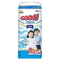 Goo.N Slim & Comfortable Diaper Briefs (Size 6 (XXL), 15-25 kg, 36 pcs)