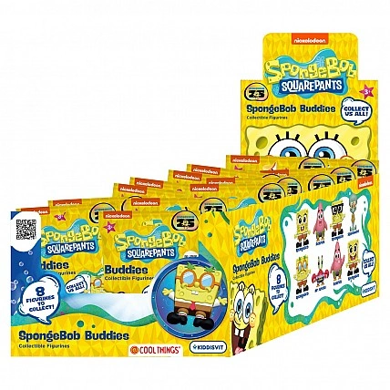 Cool Things Surprise Figures Display - SpongeBob (24 pcs.)