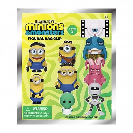 Monogram Clip-On Figure from the Minions S2 Series (Assorted)