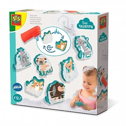Tiny Talents Bathroom Play Set - Bathe the Dogs