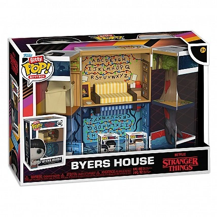 Игровой набор Bitty POP! Boxes серии Очень странные дела - Дом Байерса