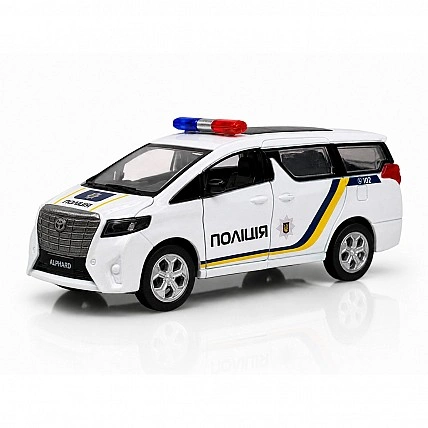 Автомодель – Toyota Alphard Полиция