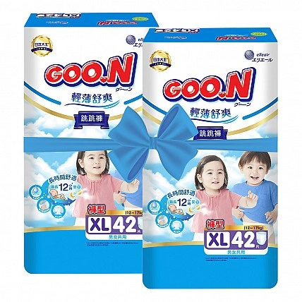 Трусики-підгузки Goo.N Slim & Comfortable (розмір 5 (XL), 12–17 кг, 84 шт)