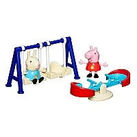 Ігровий набір Peppa Figurines із серії «Моменти з Пеппою» — «Пригоди на гойдалках»