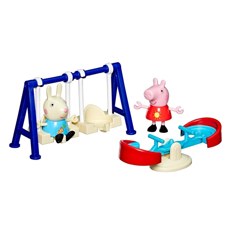 Ігровий набір Peppa Figurines із серії «Моменти з Пеппою» — «Пригоди на гойдалках»