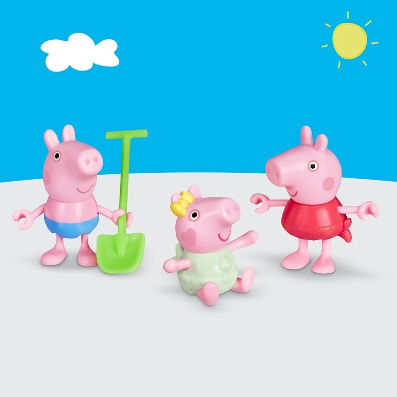 Ігровий набір Peppa Figurines — Три маленькі поросята на пляжі