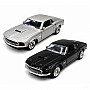 Автомодель – Ford Mustang Boss 429 1969 (серый, чёрный)