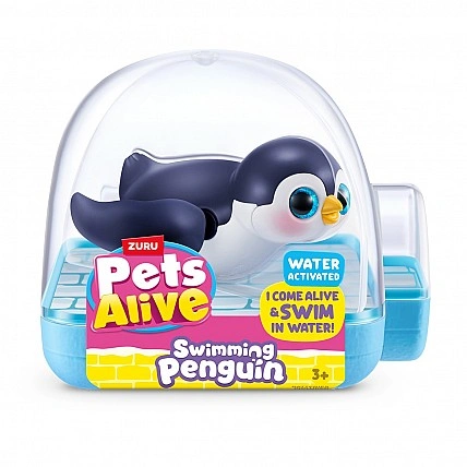 Інтерактивна іграшка Pets Alive – Пінгвін (чорний)