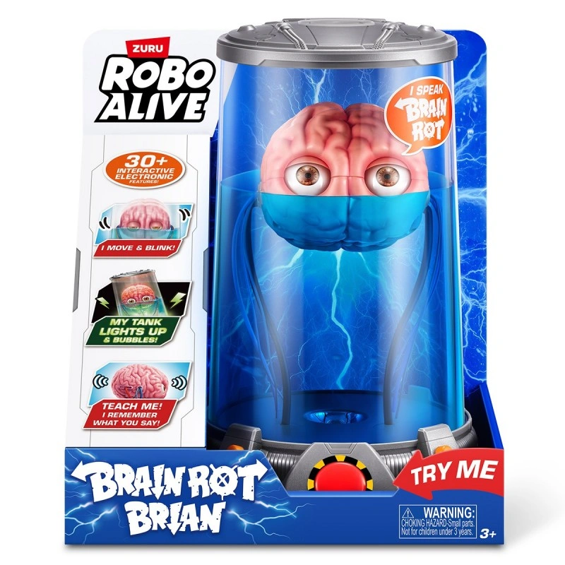 Інтерактивна іграшка Robo Alive – Мозок Брайана