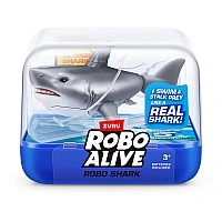 Інтерактивна іграшка Robo Alive – Робоакула (сірий)