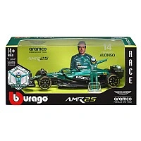 Модель автомобіля з фігуркою – Aston Martin AMR25 (2025) (1:24)