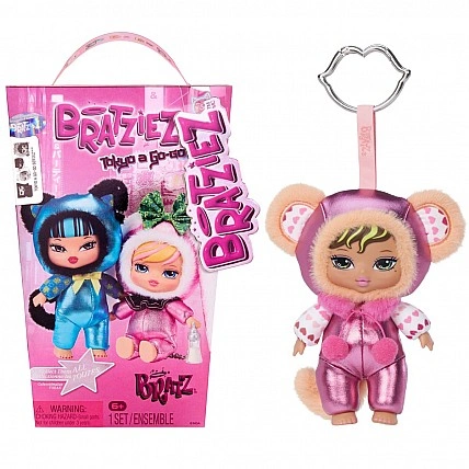 Мягкая игрушка-сюрприз на подвесе Bratz серии Bratziez — Токио стиль