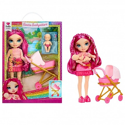 Ігровий набір з ляльками Rainbow High серії Junior High Babysitters — Стелла