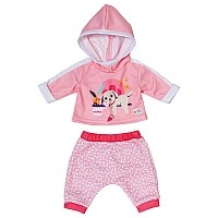 Baby Born Doll Clothing Set - Pink Tracksuit