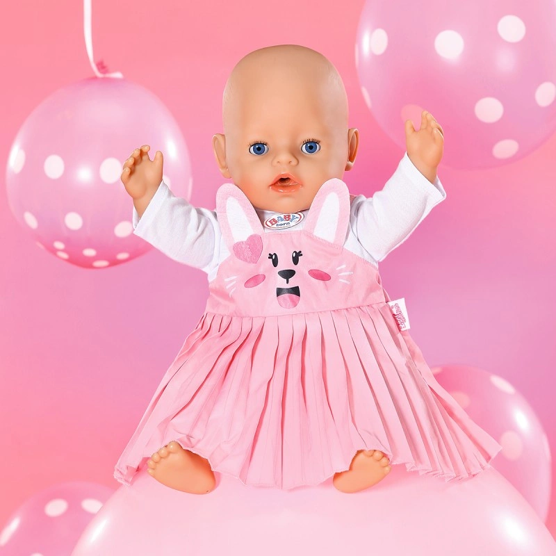 Одяг для ляльки BABY BORN — Сукня із зайчиком