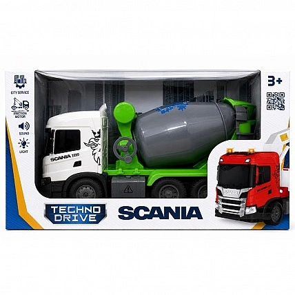 Big Truck Series Model Car – Scania Concrete Mixer (lights, sound)
