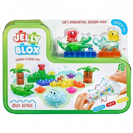Сенсорный конструктор Jelly Blox - Джунгли