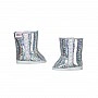 Baby Born Doll Shoes - Silver Boots