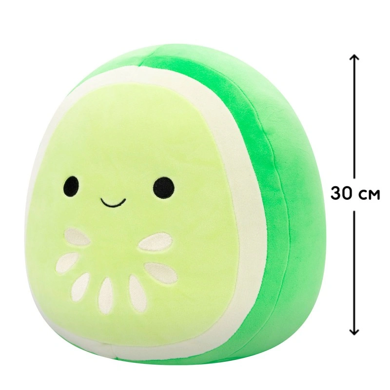 Мягкая игрушка Squishmallows – Огурец Кармайкл (30 cm) Мягкая игрушка Squishmallows – Огурец Кармайкл (30 cm)