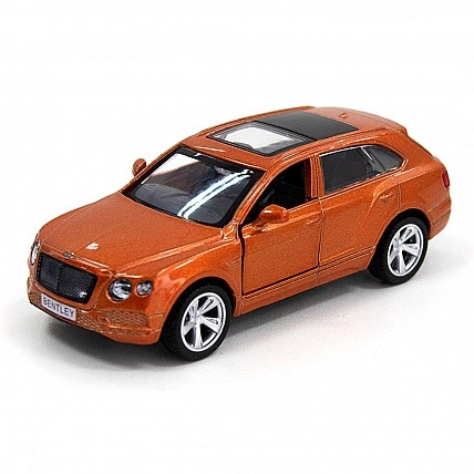 Автомодель - BENTLEY BENTAYGA (оранжевый)